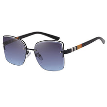 Load image into Gallery viewer, 49131 Rimless  Stripe Brand Sunglasses Men Women Shades Uv400 Vintage Glasses