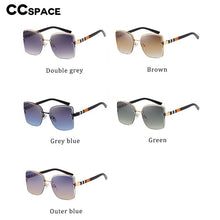 Load image into Gallery viewer, 49131 sin marco de gafas de sol de moda hombres mujeres tonos UV400 gafas Vintage