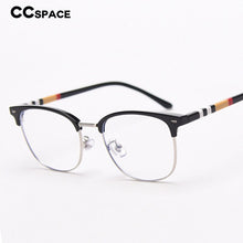 Load image into Gallery viewer, 49135 TR90 Square Cat Eye Metal Glasses Eyebrow Frames Ultralight Women Optical Computer Glasses