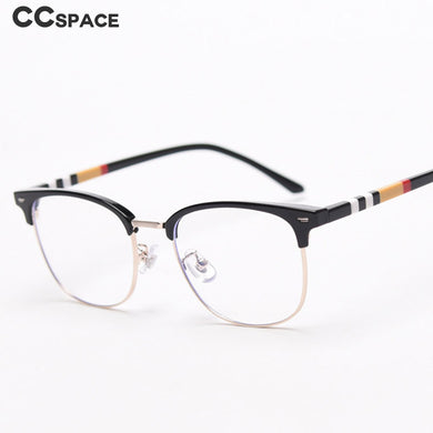 49135 TR90 Square Cat Eye Metal Glasses Eyebrow Frames Ultralight Women Optical Computer Glasses