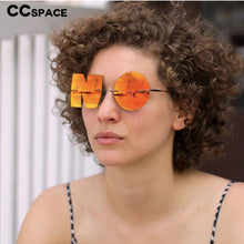 Load image into Gallery viewer, 49140 Round Frameless Personality Punk Sunglasses Men Women Shades UV400 Vintage Glasses