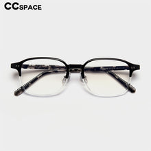 Load image into Gallery viewer, 49150 Plastic Titanium Glasses Frames Acetate Legs Square Ultralight Men Women Optical Computer Glasses