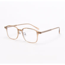 Load image into Gallery viewer, 49150 Plastic Titanium Glasses Frames Acetate Legs Square Ultralight Men Women Optical Computer Glasses