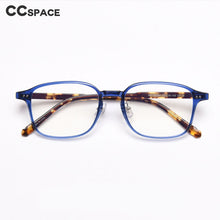 Load image into Gallery viewer, 49150 Plastic Titanium Glasses Frames Acetate Legs Square Ultralight Men Women Optical Computer Glasses