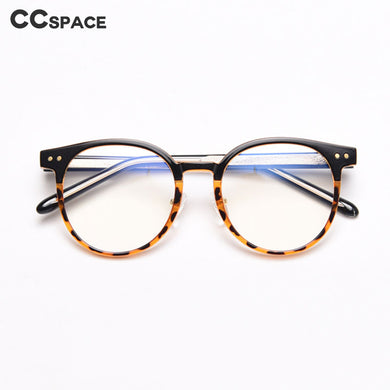 49151 Round Plastic Titanium Glasses Frames Vintage Men Women Optical Computer Glasses