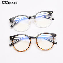 Load image into Gallery viewer, 49151 Round Plastic Titanium Glasses Frames Vintage Men Women Optical Computer Glasses