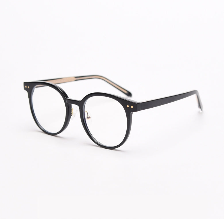 49151 Round Plastic Titanium Glasses Frames Vintage Men Women Optical Computer Glasses