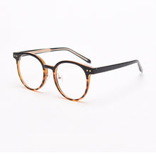 Load image into Gallery viewer, 49151 Round Plastic Titanium Glasses Frames Vintage Men Women Optical Computer Glasses