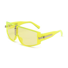 Load image into Gallery viewer, 49153 Oversized Square  Goggle Sunglasses Men Women Shades UV400 Vintage Glasses