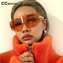 Load image into Gallery viewer, 49153 Oversized Square  Goggle Sunglasses Men Women Shades UV400 Vintage Glasses