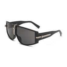 Load image into Gallery viewer, 49153 Oversized Square  Goggle Sunglasses Men Women Shades UV400 Vintage Glasses