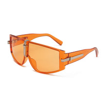 Load image into Gallery viewer, 49153 Oversized Square  Goggle Sunglasses Men Women Shades UV400 Vintage Glasses
