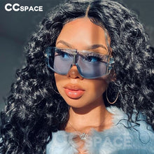 Load image into Gallery viewer, 49153 Oversized Square  Goggle Sunglasses Men Women Shades UV400 Vintage Glasses