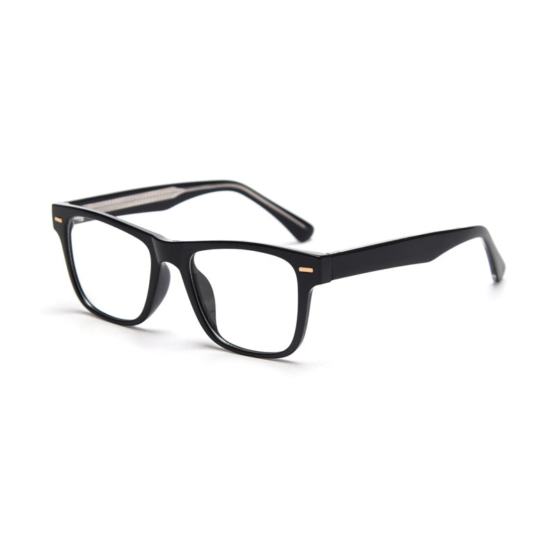 49155 Square Plastic Titanium Glasses Frames Acetate Ultralight Men Women Optical Computer Glasses