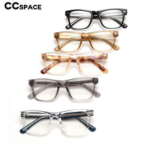 Load image into Gallery viewer, 49155 Square Plastic Titanium Glasses Frames Acetate Ultralight Men Women Optical Computer Glasses