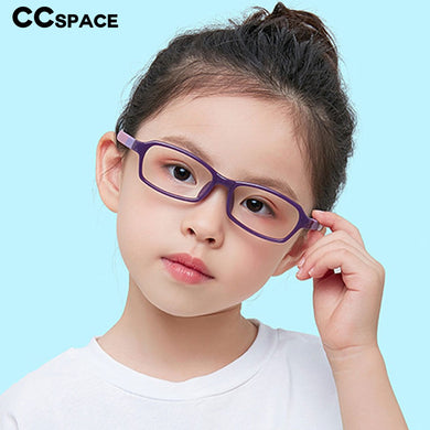 49157 Kids Anti Blue Light Plastic Titanium Glasses Frames Removable Ultralight Children Optical Computer Glasses