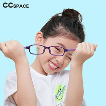 Load image into Gallery viewer, 49157 Kids Anti Blue Light Plastic Titanium Glasses Frames Removable Ultralight Children Optical Computer Glasses