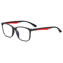 Load image into Gallery viewer, 49159 TR90 Glasses Frames Classical Square Ultralight Anti Blue Light Men Optical Computer Glasses