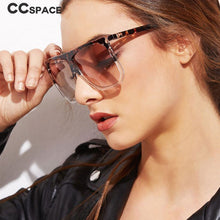 Load image into Gallery viewer, 49171 Oversized Square Sunglasses Men Women Classical Shades UV400 Vintage Glasses