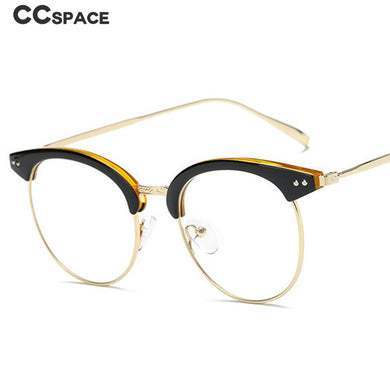 49194 Retro Round Eyebrows Optical Glasses Frames Men Women Computer Eyeglasses