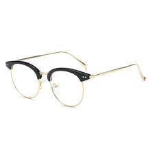Load image into Gallery viewer, 49194 Retro Round Eyebrows Optical Glasses Frames Men Women Computer Eyeglasses