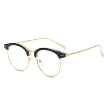 Load image into Gallery viewer, 49194 Retro Round Eyebrows Optical Glasses Frames Men Women Computer Eyeglasses