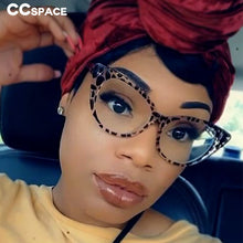 Load image into Gallery viewer, 49197 Small Cat Eye Glasses Frames Women Sexy Optical Computer Glasses