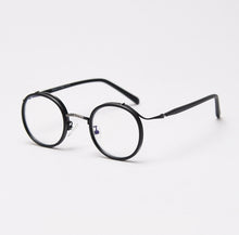 Load image into Gallery viewer, 49198 TR90 Punk Retro Round Glasses Frames  Men Women Optical Computer Glasses
