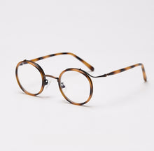 Load image into Gallery viewer, 49198 TR90 Punk Retro Round Glasses Frames  Men Women Optical Computer Glasses