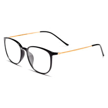 Load image into Gallery viewer, 49203 Pure Titanium Glasses Frames Cat Eye Men Women Optical Computer Glasses