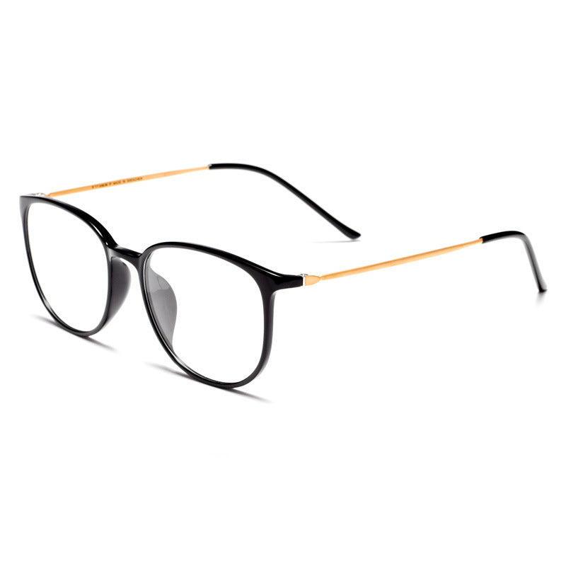 49203 Pure Titanium Glasses Frames Cat Eye Men Women Optical Computer Glasses