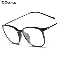Load image into Gallery viewer, 49203 Pure Titanium Glasses Frames Cat Eye Men Women Optical Computer Glasses