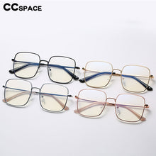 Load image into Gallery viewer, 49206 Square Metal Glasses Frames  Men Women Optical Computer Glasses