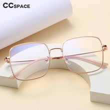 Load image into Gallery viewer, 49206 Square Metal Glasses Frames  Men Women Optical Computer Glasses