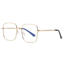 Load image into Gallery viewer, 49206 Square Metal Glasses Frames  Men Women Optical Computer Glasses