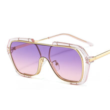 Load image into Gallery viewer, 49215 Oversized Goggle One Lens Sunglasses Men Women Shades UV400 Vintage Glasses