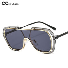Load image into Gallery viewer, 49215 Oversized Goggle One Lens Sunglasses Men Women Shades UV400 Vintage Glasses