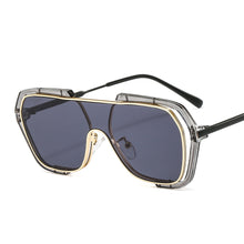 Load image into Gallery viewer, 49215 Oversized Goggle One Lens Sunglasses Men Women Shades UV400 Vintage Glasses