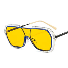 Load image into Gallery viewer, 49215 Oversized Goggle One Lens Sunglasses Men Women Shades UV400 Vintage Glasses