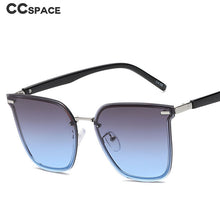 Load image into Gallery viewer, 49218 Cat Eye Rimless  Sunglasses Men Women Shades UV400 Vintage Glasses