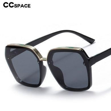 49229 Square Big Frame Sunglasses Men Women Shades UV400 Vintage Glasses