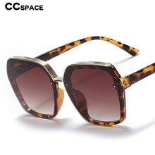 Load image into Gallery viewer, 49229 Square Big Frame Sunglasses Men Women Shades UV400 Vintage Glasses