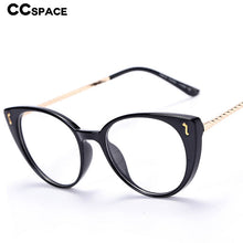 Load image into Gallery viewer, 49242 Cat Eye Round Ultralight Glasses Frames Men Women Optical Computer Glasses
