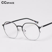 Load image into Gallery viewer, 49254 Polygon Acetate Legs Metal Glasses Frames Men Women Optical Computer Glasses
