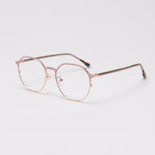 Load image into Gallery viewer, 49254 Polygon Acetate Legs Metal Glasses Frames Men Women Optical Computer Glasses