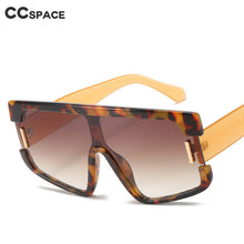 Load image into Gallery viewer, 49256 Oversized Monocle Sunglasses Men Women Shades UV400 Vintage Glasses