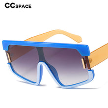 Load image into Gallery viewer, 49256 Oversized Monocle Sunglasses Men Women Shades UV400 Vintage Glasses