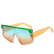 Load image into Gallery viewer, 49256 Oversized Monocle Sunglasses Men Women Shades UV400 Vintage Glasses