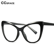 Load image into Gallery viewer, 49263 Oversized Cat Eye TR90 Glasses Frames Anti Blue Light Ultralight Men Women Optical Computer Glasses