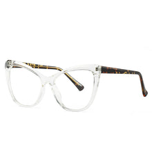 Load image into Gallery viewer, 49263 Oversized Cat Eye TR90 Glasses Frames Anti Blue Light Ultralight Men Women Optical Computer Glasses